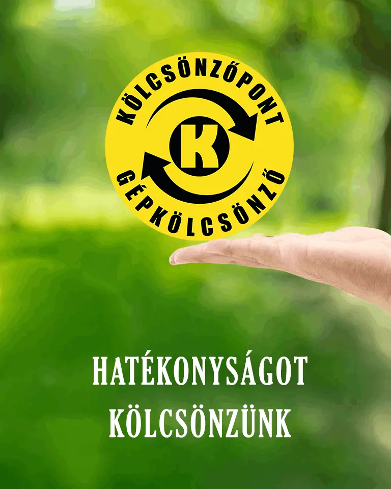 Kölcsönzőpont | Gépkölcsönző